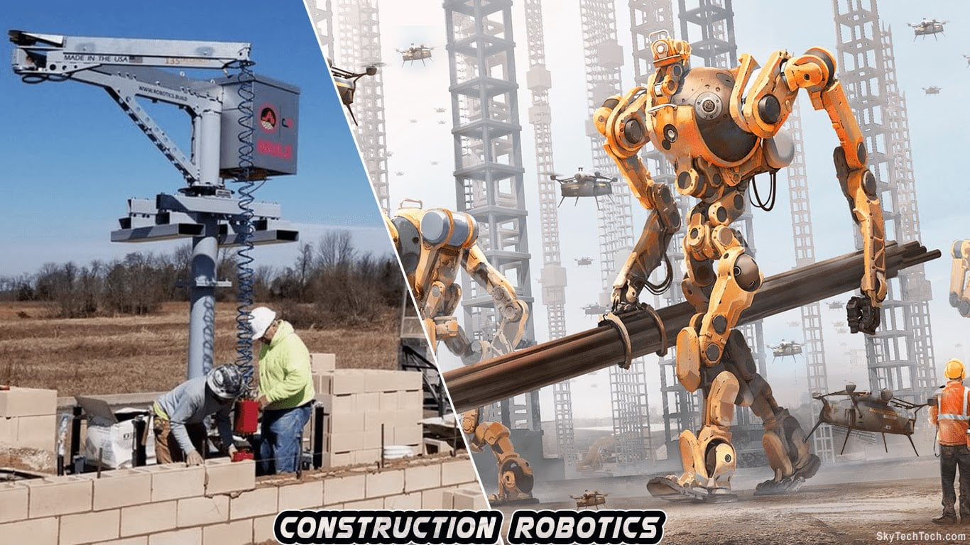 استخدام الروبوتات في البناء والإنشاء - تطبيقاتها ومزايها ومعرقلاتها