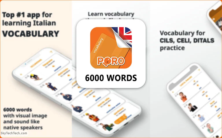 أفضل التطبيقات لتعلم الإنجليزية المجانية 6000 Words